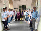 OPTOMETRY STUDENTS AND SENIOR OPTOMETRIST NAMRATA PATHARE WITH YOGITA RAJGANDHI